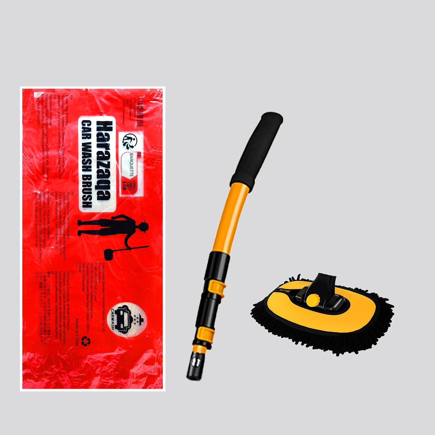 Thumbnail 6 de Harazaqa 15° curved car cleaning brush, 43 inch