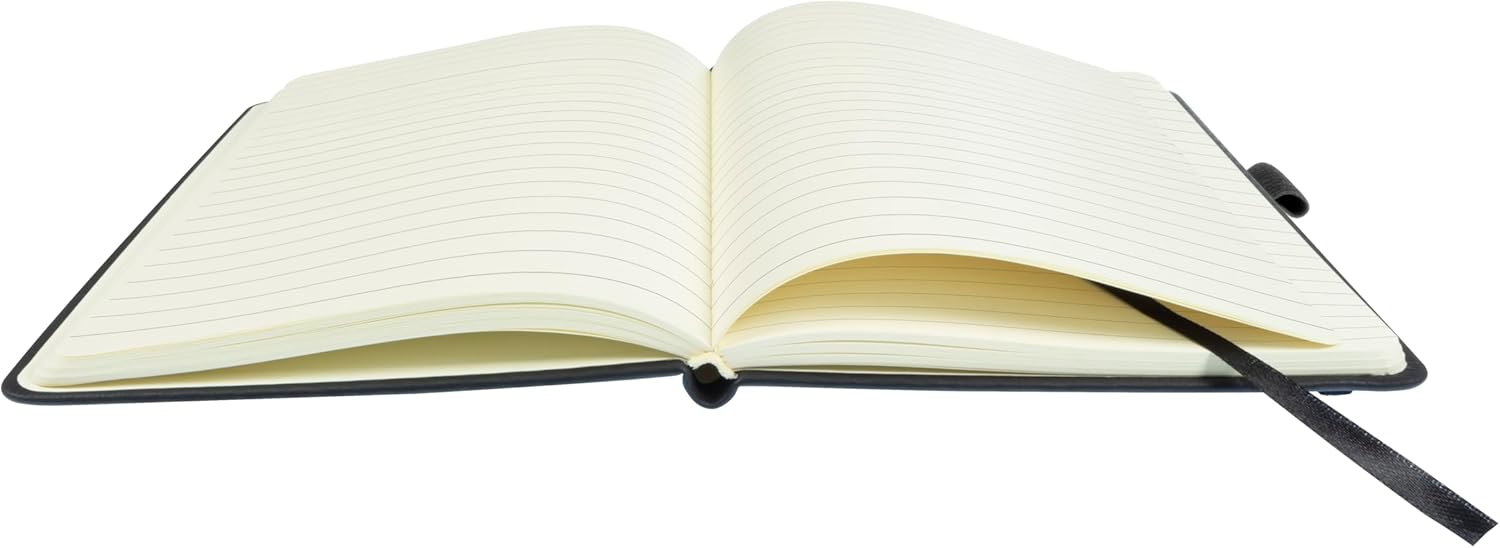 Thumbnail 3 de Kangaro Taccuino A6 nero a righe 96 fogli 📓