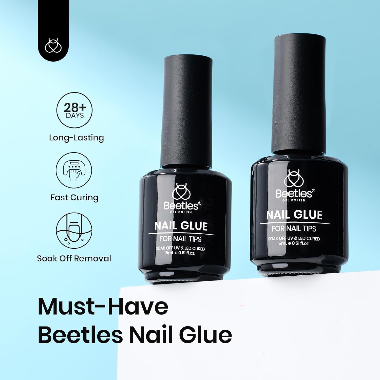 Thumbnail 1 de beetles Gel Polish Gel Nail Glue 15ml 💅