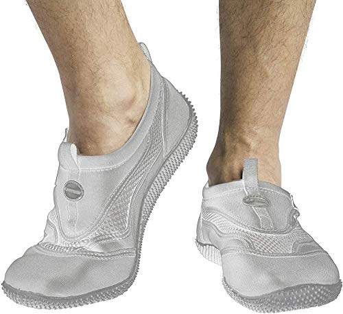 Detalle de CRESSI Scarpetta Reef Blu Royal Mis. 35 — Scarpe da mare chiuse in rete, suola antiscivolo