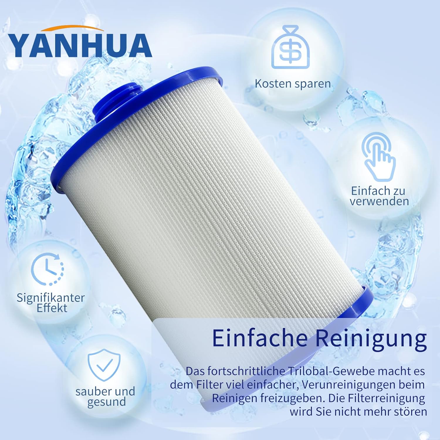 Thumbnail 2 de YANHUA Spa Filter PWW50 Ersatzkartusche