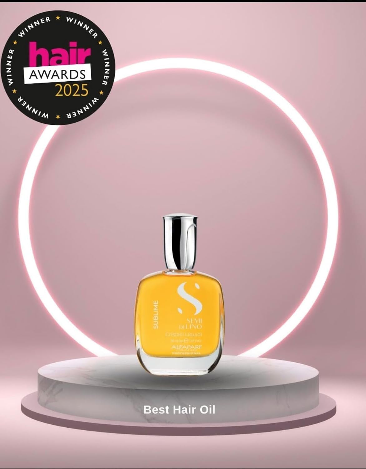 Thumbnail 6 de ALFAPARF MILANO PF025388 Cristalli Liquidi Hair Oil Serum with Heat Protection