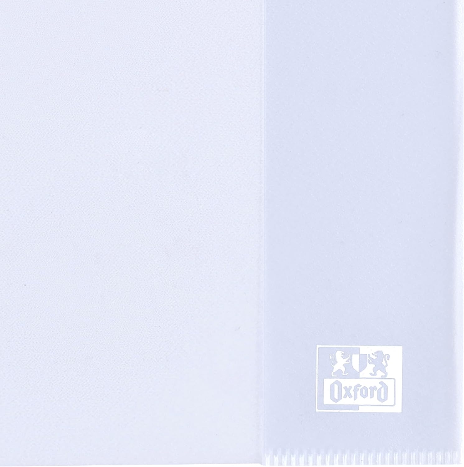 Detalle 1 de Oxford Heftumschlag A4 – Transparent, 25 Stück, PP-Kunststoff mit 45 mm Hefteinband