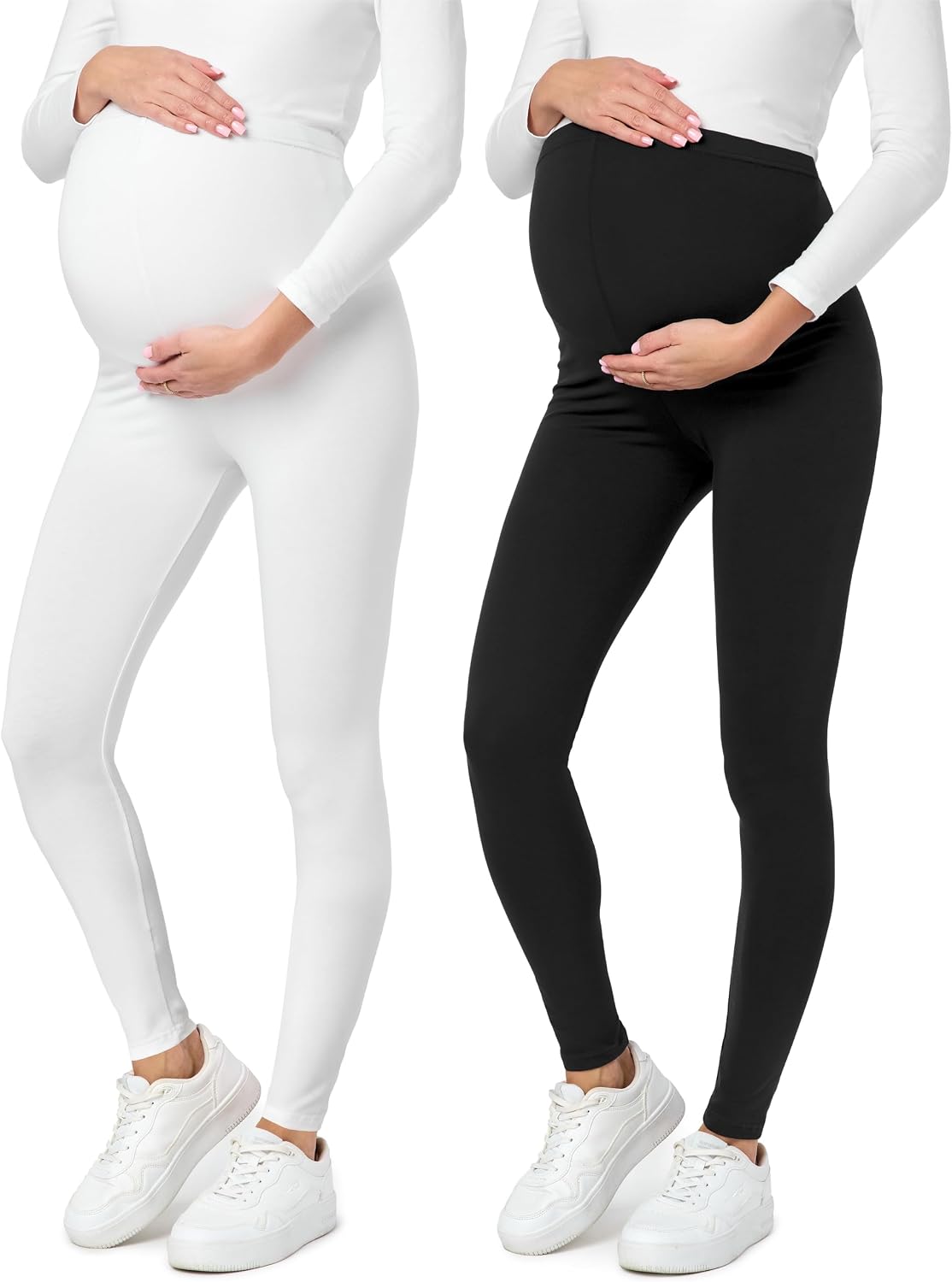 Thumbnail 6 de Be Mammy Leggings Premaman Lunghi: comfort e stile per tutto il periodo della gravidanza
