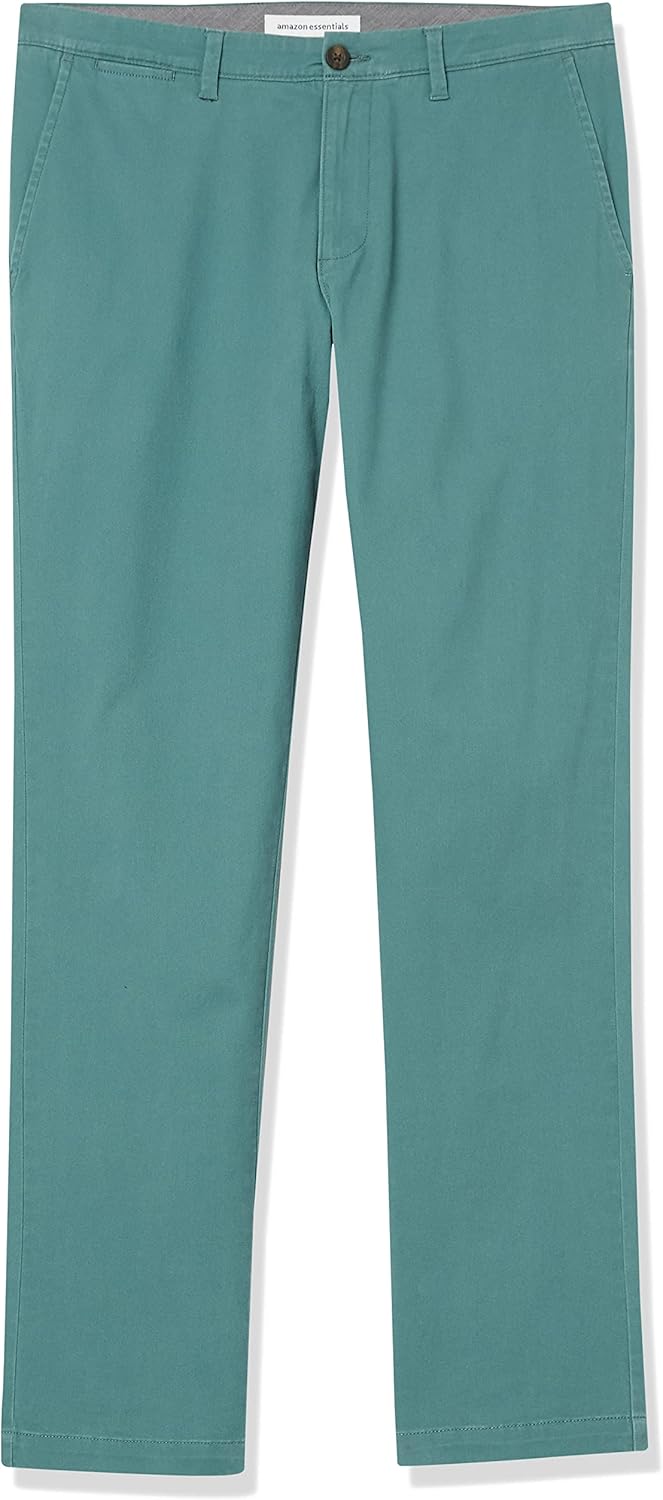 Thumbnail 6 de Amazon Essentials Herren Legere Stretch-Chinohose in sportlicher Passform (Khaki, Übergrößen verfügbar)