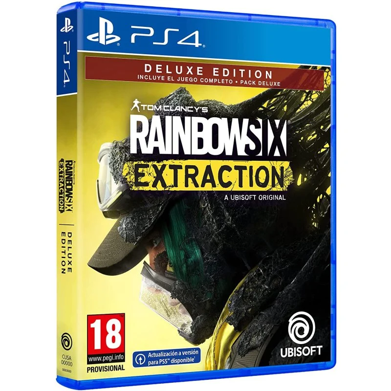 Detalle de Rainbow Six Extraction Deluxe Edition PS4 de Ubisoft