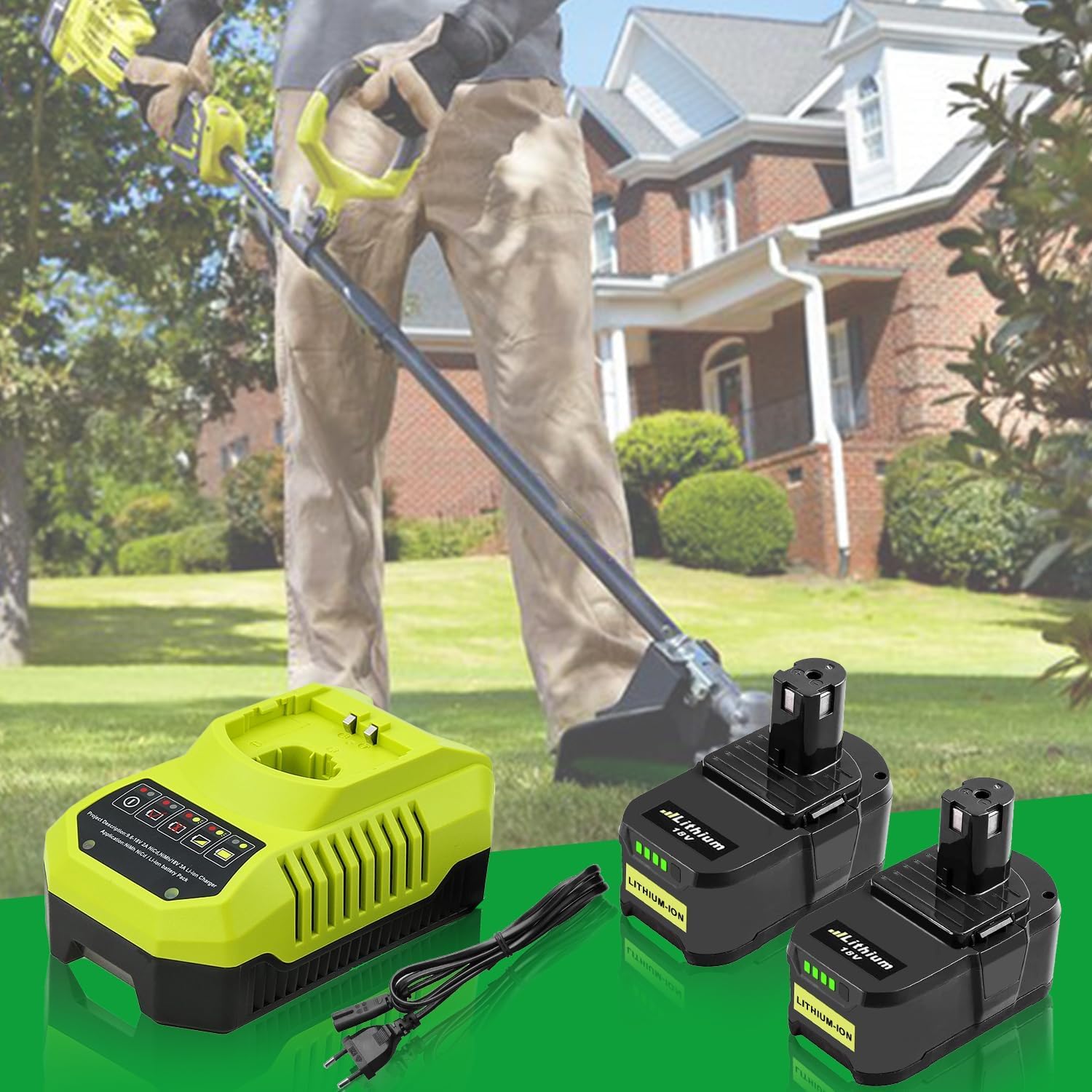 Thumbnail 6 de RB18L50 18V 5,5Ah Batterie Ryobi + BCL14181H