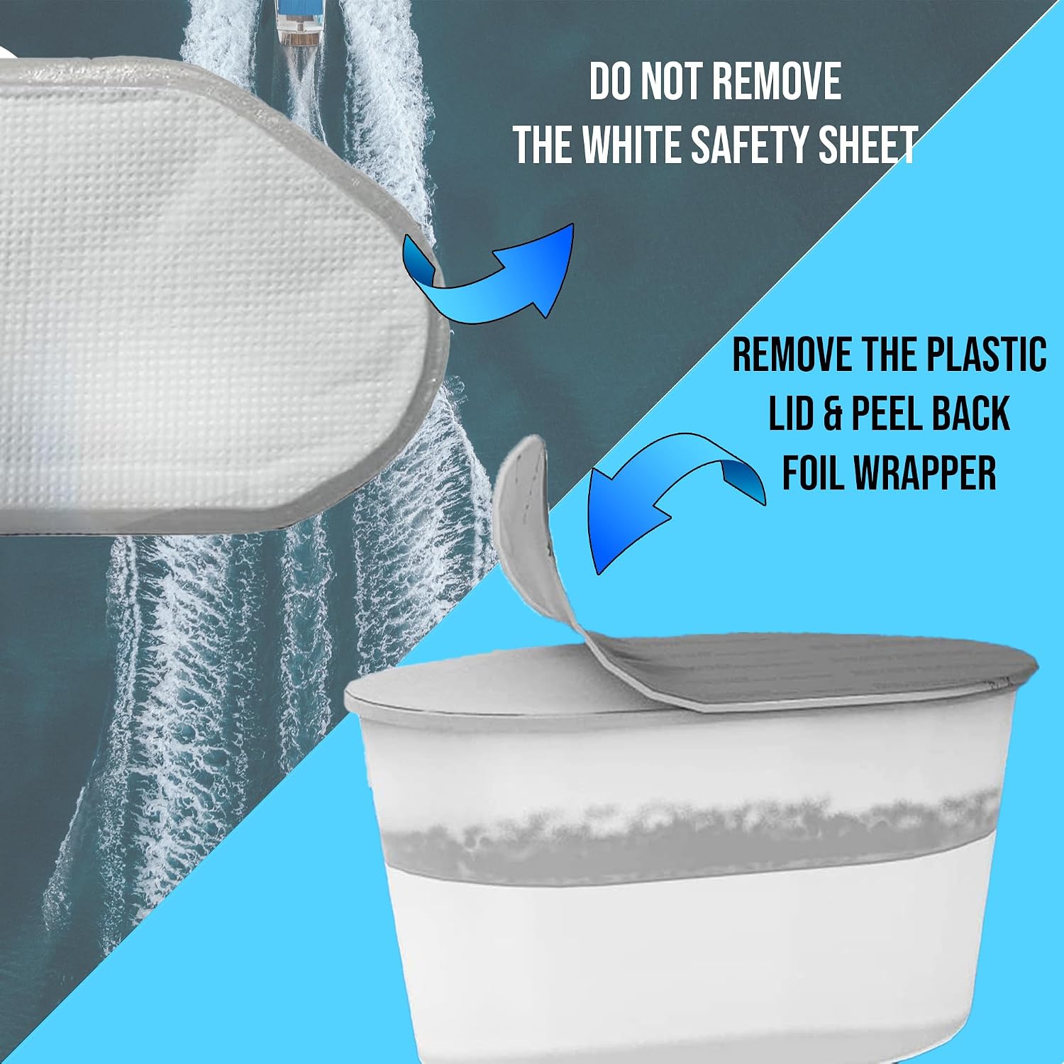 Detalle 2 de Dehumidifier Tubs 500ml Pack of 40: Practical, Power-Free Humidity Control for Damp Spaces