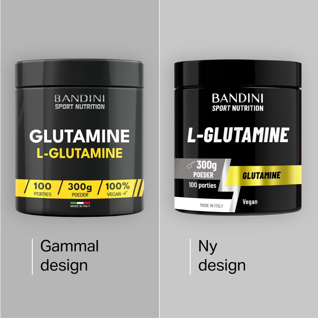 Thumbnail 1 de BANDINI Puur L-Glutamine poeder 300 g, vegan en fijn gedoseerd