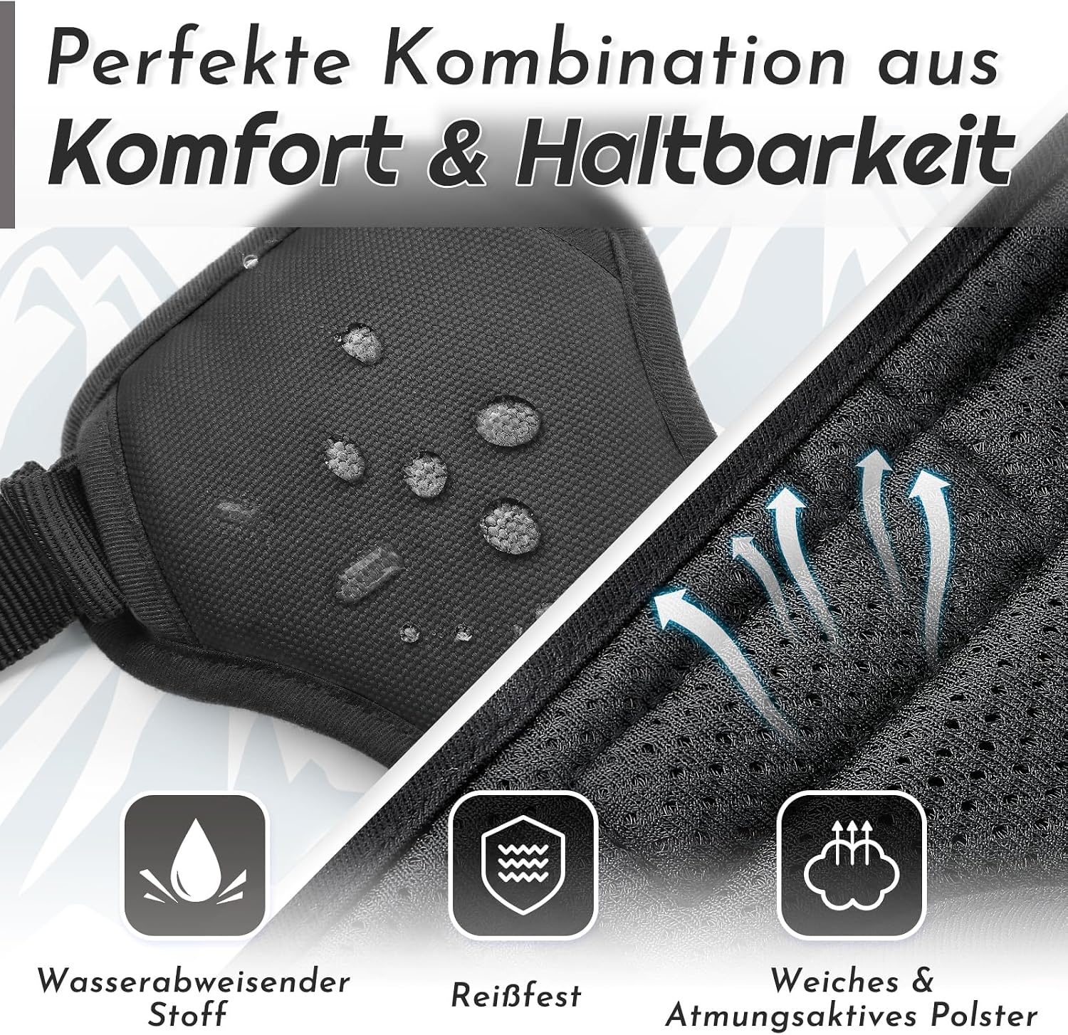 Thumbnail 6 de Eagloo Hundegeschirr XL – Anti-Zug, reflektierend, verstellbar für große Hunde (Brustumfang 48–99 cm)