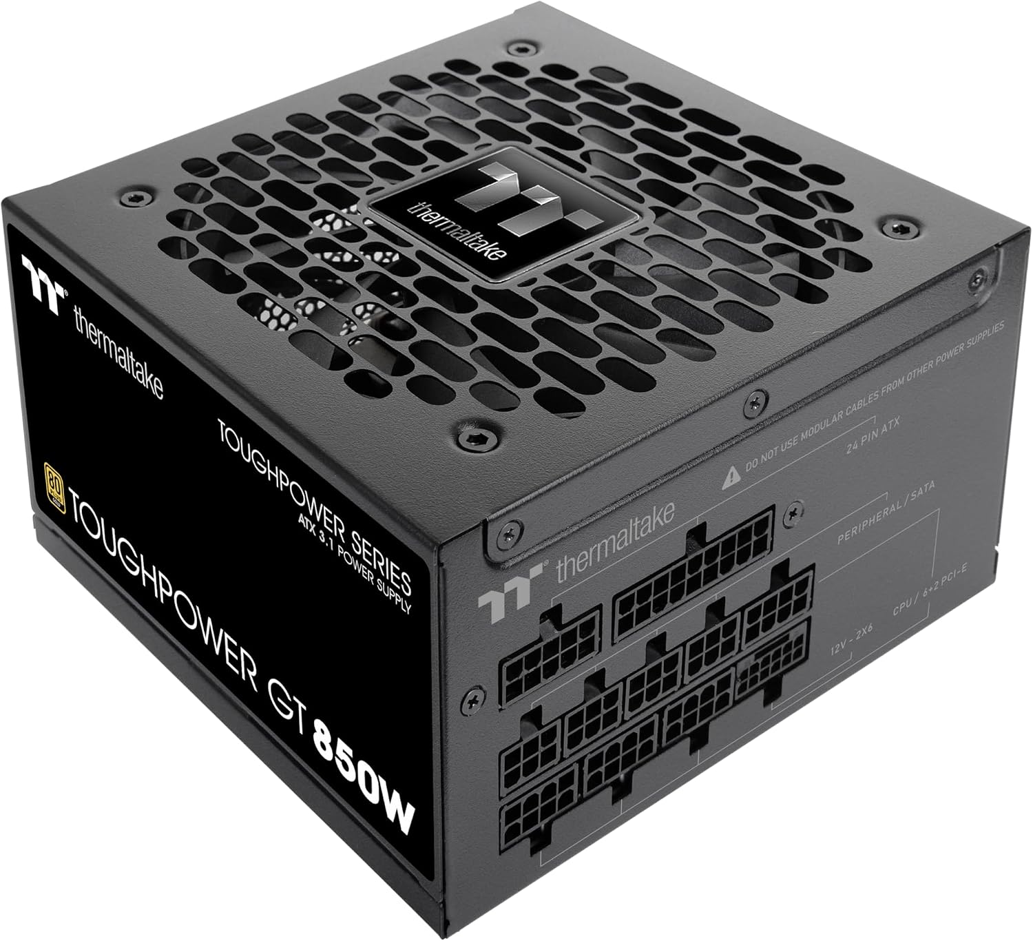 Detalle 2 de Thermaltake Toughpower GT 850W Netzteil – ATX 3.1, 80 Plus Gold, vollmodular, PCIe 5.1