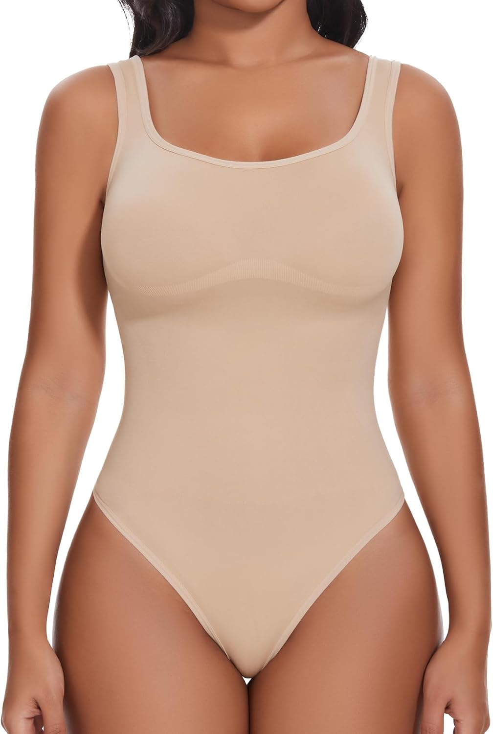 Thumbnail 6 de Joyshaper Shapewear Damen Tank-Body mit Tanga – blickdichtes Bauchweg-Miederbody ohne Rückenfreiheit