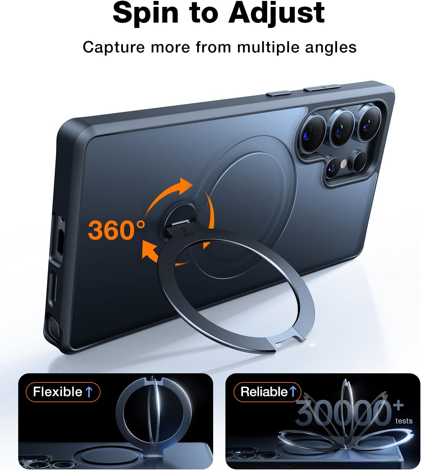 Detalle de TORRAS 360 Spin Magnetic Stand 6.9-inch Case
