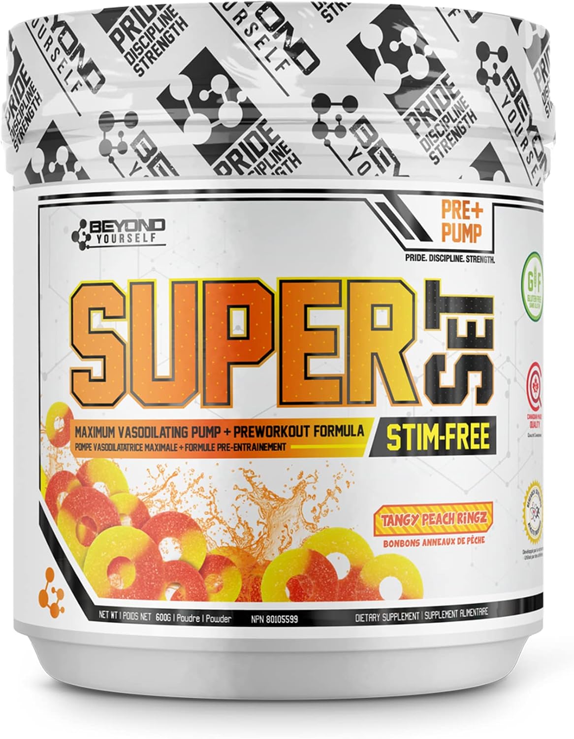 Thumbnail 6 de Beyond Yourself Stim-Free Pre-Workout 9 g L-Citrulline