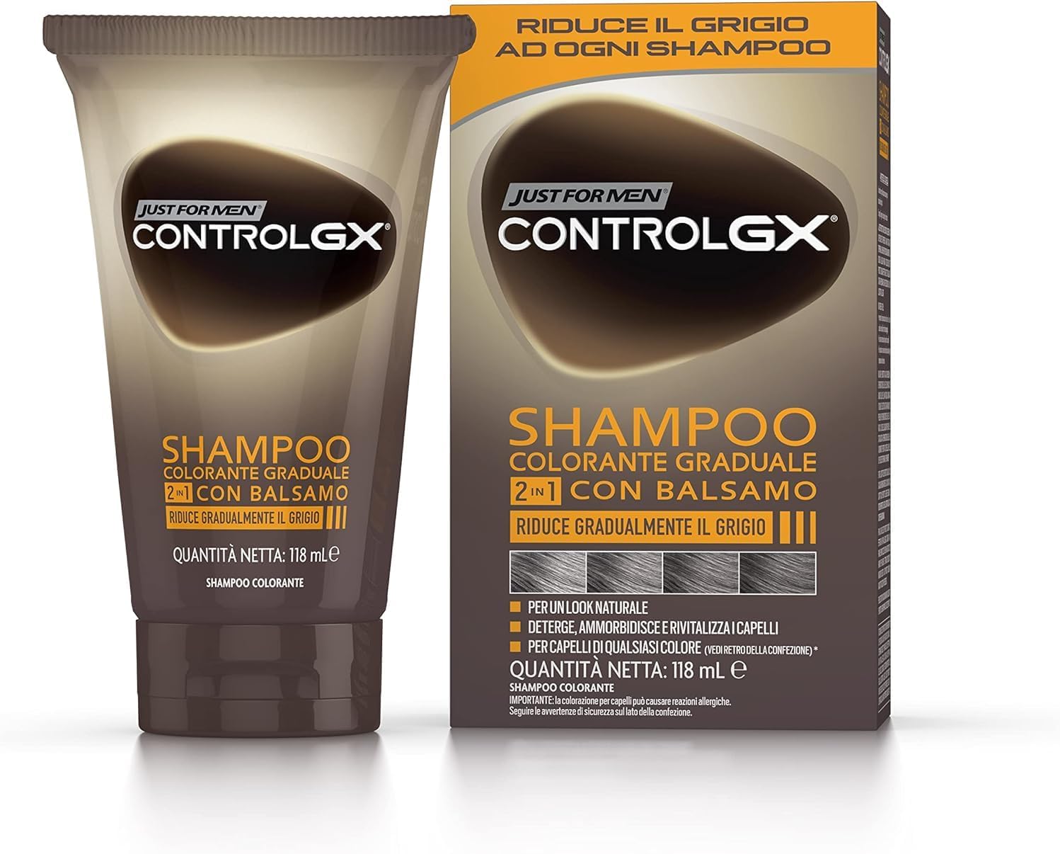 Thumbnail 6 de Just for Men Control GX Shampoo 118 ml