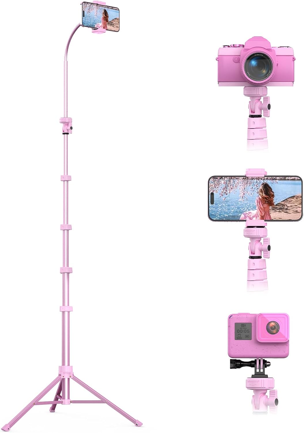 Thumbnail 6 de UBeesize 72" Phone Tripod