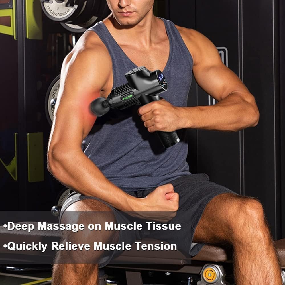 Thumbnail 6 de ALDOM Pistola de Masaje Muscular 30 niveles