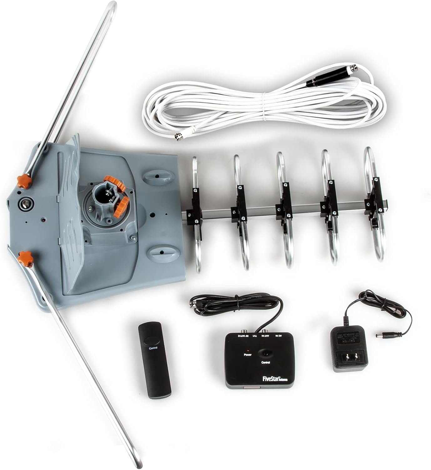 Detalle 2 de Five Star Outdoor HDTV Antenna 150 Mile Long Range with 360° Rotation