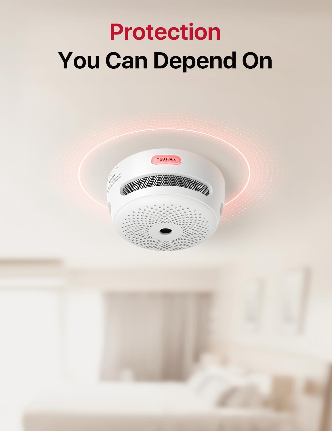 Thumbnail 6 de X-Sense Mini Smoke Alarm XS01: 10-Year Battery, Compact and Reliable for Home Safety