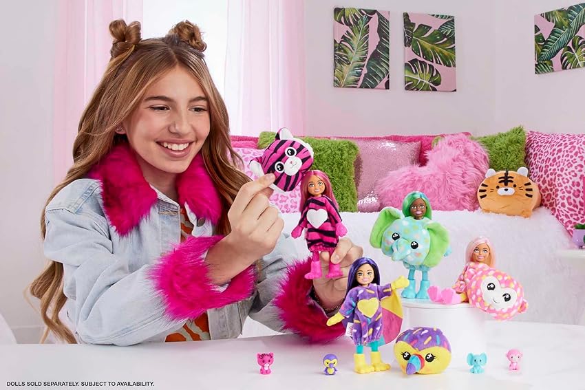 Detalle 2 de Mattel HKR13 Barbie Chelsea Cutie Reveals muñeca y mascota