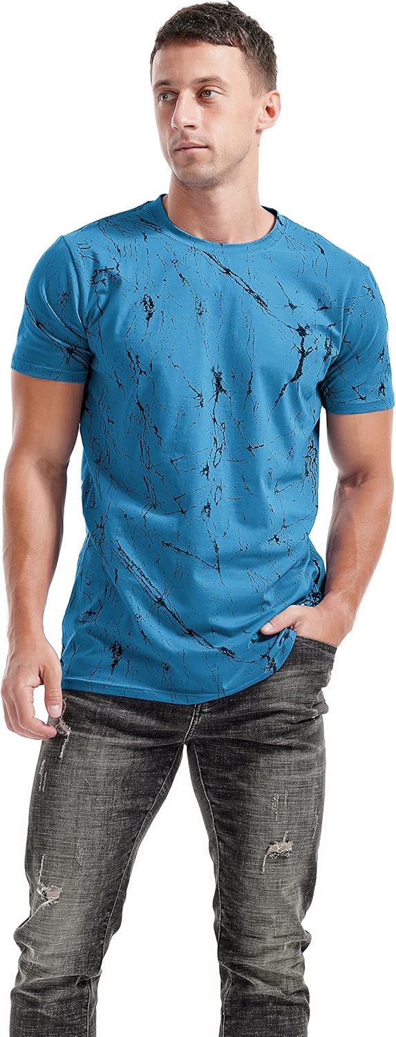 Thumbnail 2 de RONOMO Herren T-Shirt – 95% Baumwolle, 5% Spandex, Mikroelastik, hautfreundlich