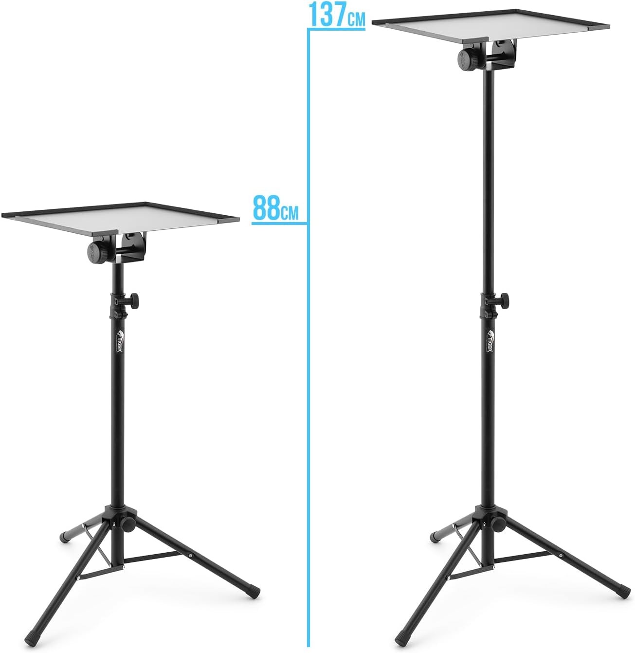 Detalle 2 de Tiger LEC8-BK support sol 88–137 cm