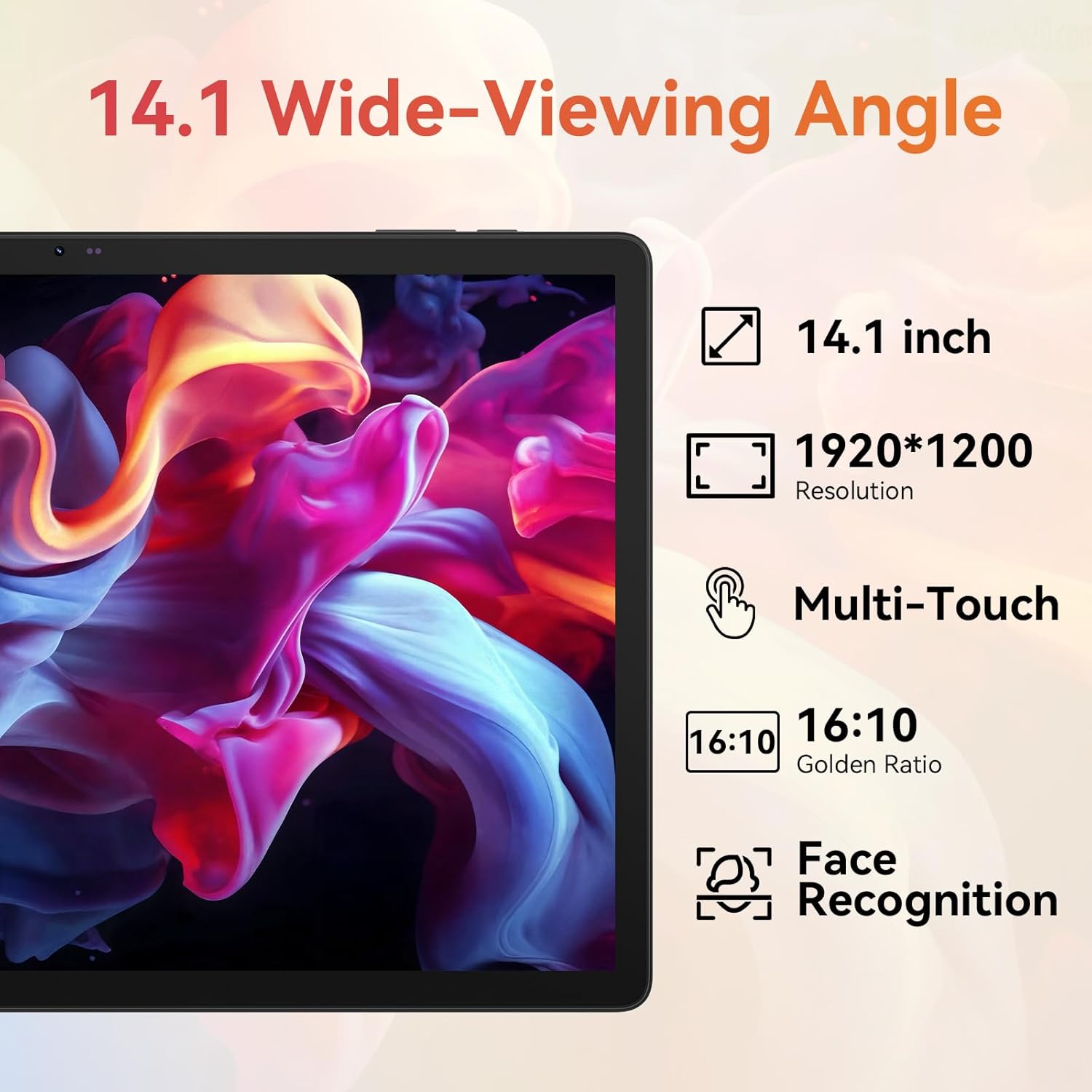 Thumbnail 5 de URAO Tablet 14-inch Android 15 tablet, 30GB RAM