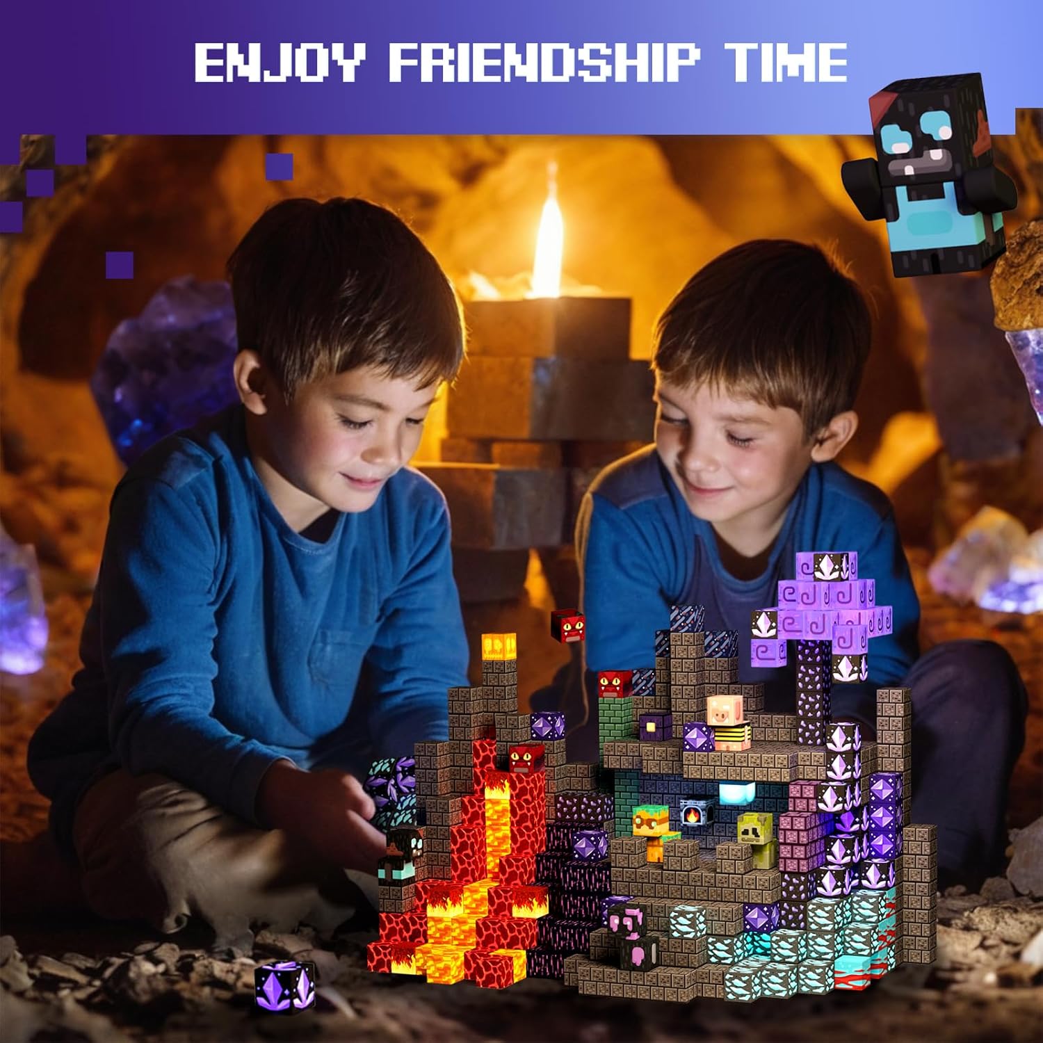Thumbnail 5 de GobiDex 100PCS Magnetic Building Blocks STEM Toy 🧩