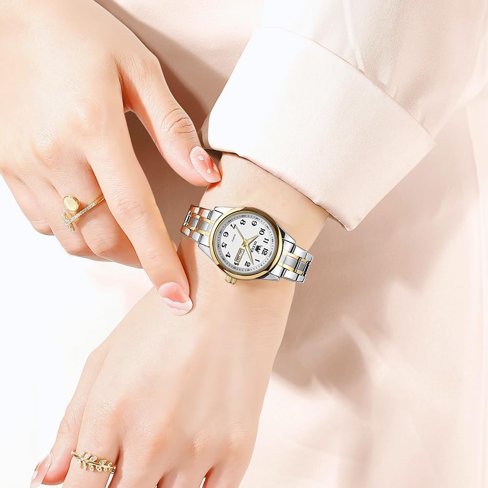 Detalle de OLEVS Montre Femme Petit cadran 30m