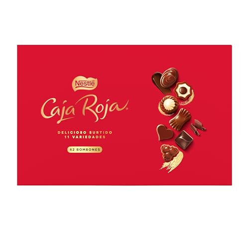 Detalle de Nestlé Caja Roja Bombones 398 g