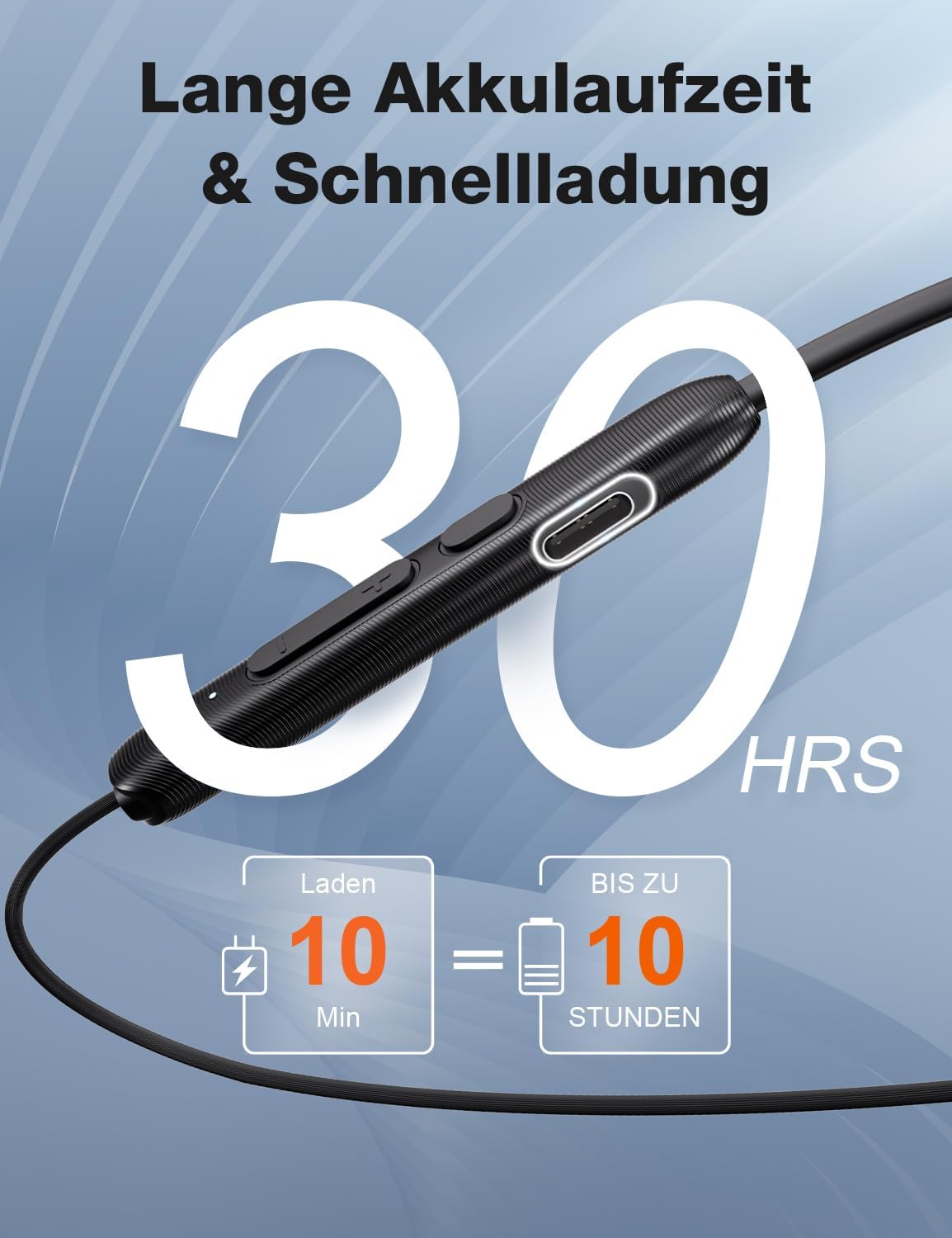 Detalle 2 de Rythflo Bluetooth In-Ear Kopfhörer 30 Std. Laufzeit