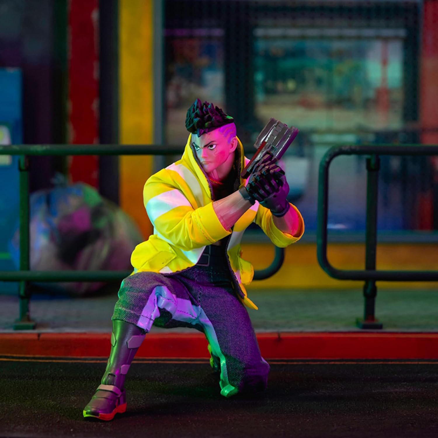 Thumbnail 4 de Jada Cyberpunk Edgerunners David 15 cm articulada