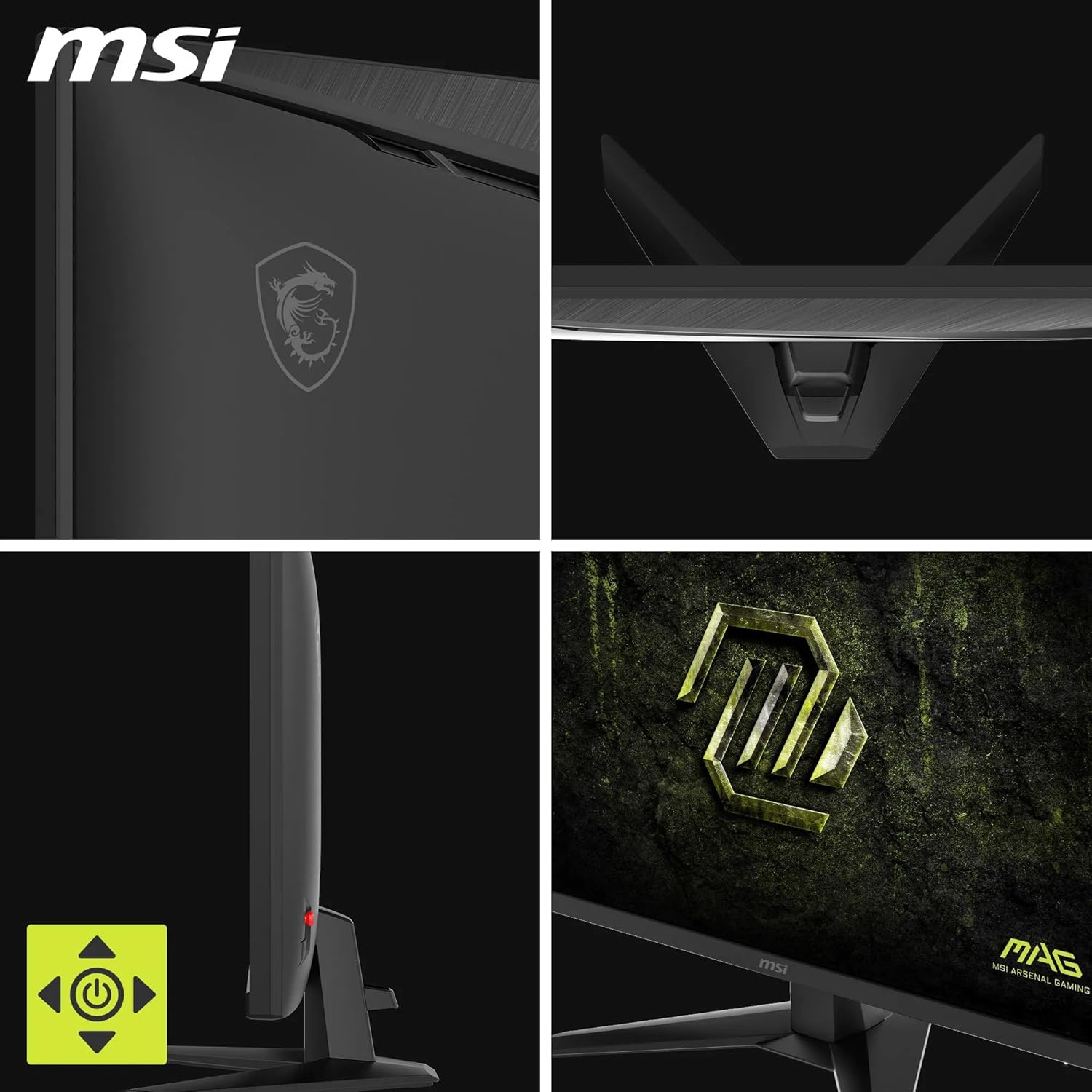 Detalle de MSI MAG 272F X24 27-Inch Gaming Monitor review: 1080p, 240Hz Rapid IPS