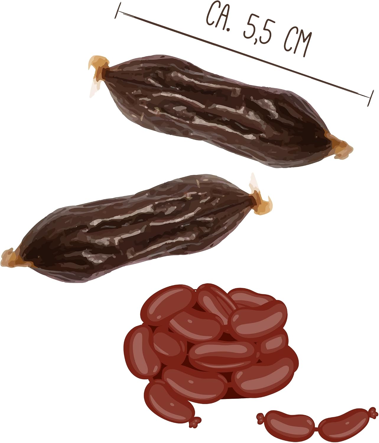 Detalle 2 de Sammy's Würstchen 6 x 240 g Hundesnack