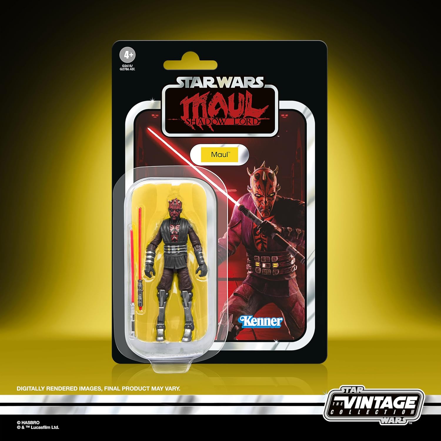 Detalle 2 de Hasbro Star Wars Maul 9,5 cm Vintage Collection