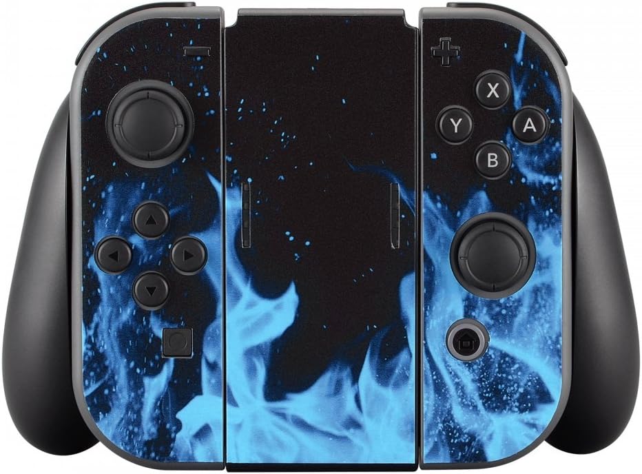 Thumbnail 2 de eXtremeRate Pegatinas para Nintendo Switch 🦋 Llama Azul