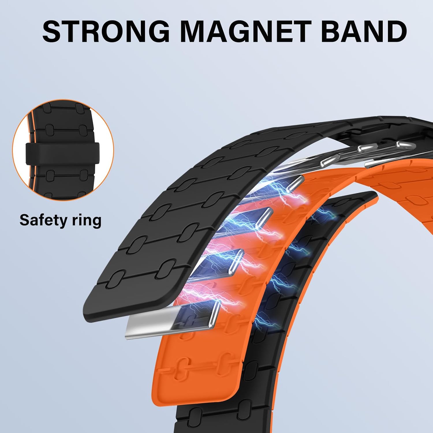 Thumbnail 5 de Sixmoat magnetic watch straps 42mm