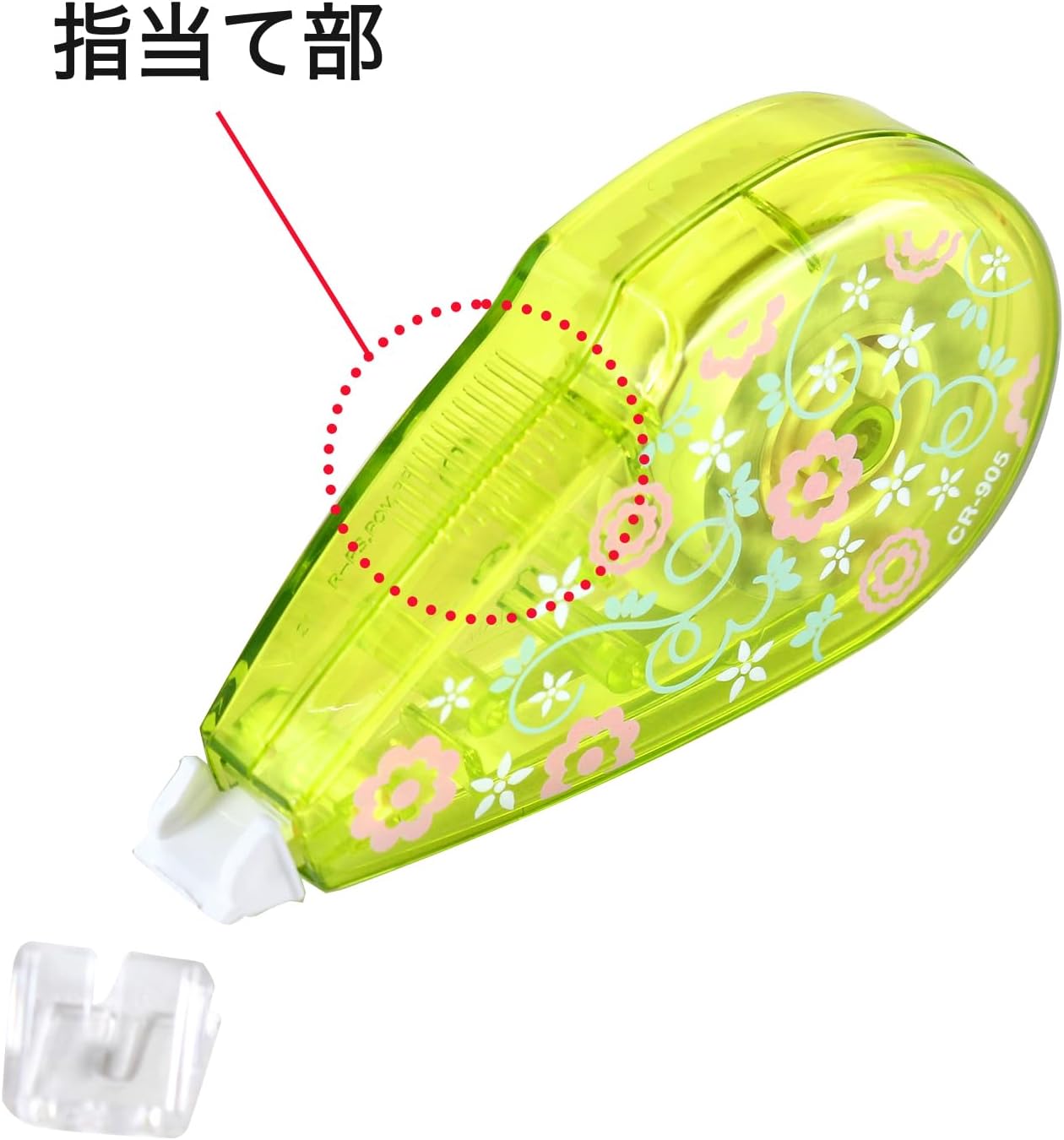 Thumbnail 3 de PLUS CR-905 修正テープ ME 花柄3色アソート 5mm×7.5m 10個セット