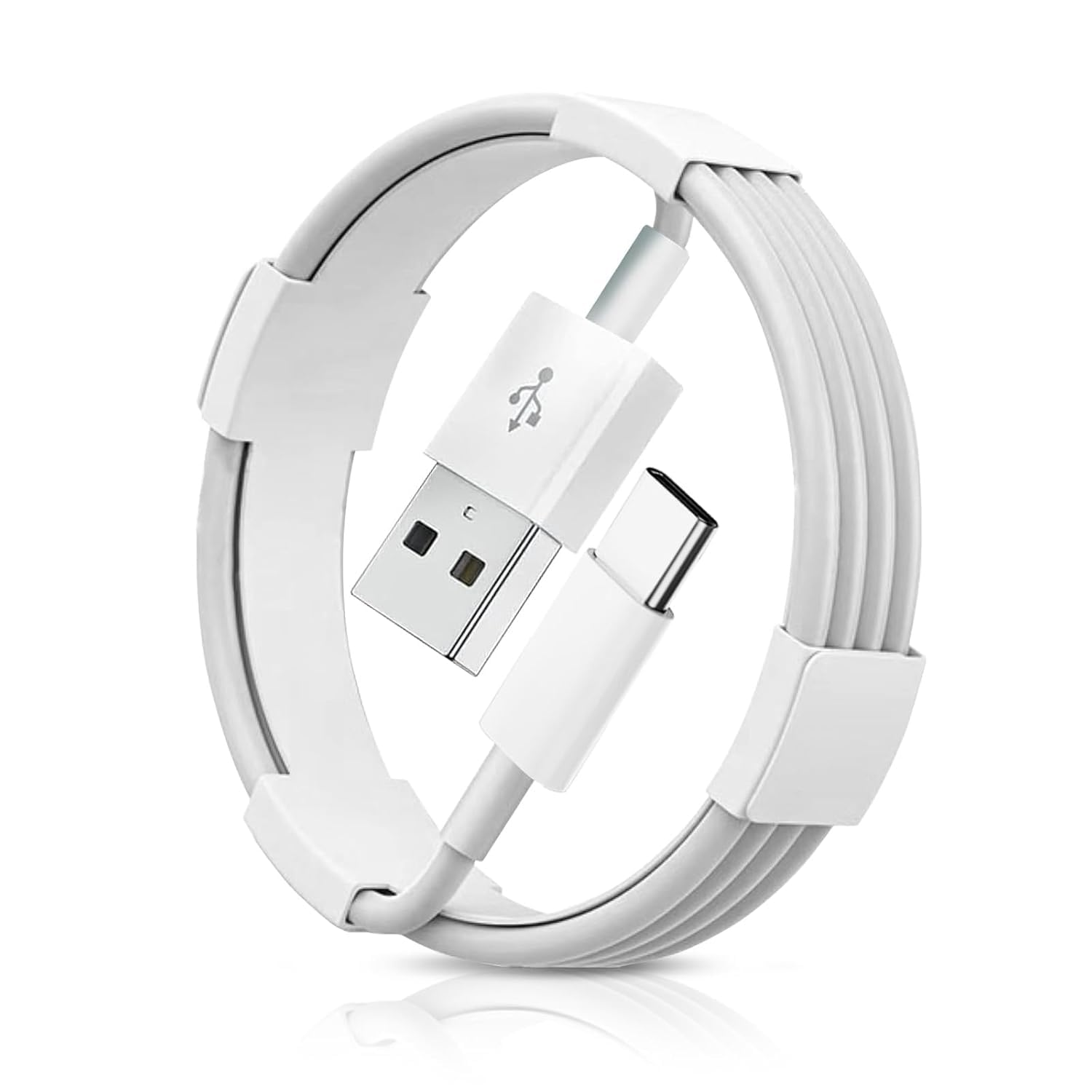 Detalle de 6FT CarPlay USB-C to USB Cable for iPhone and iPad — Durable, Fast-Charging Car Charger Cable