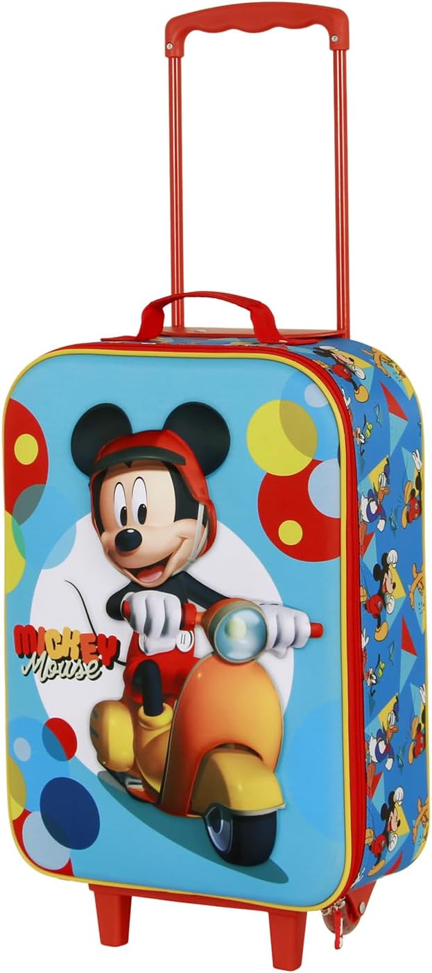 Detalle de Disney Maleta Trolley Soft 3D 52x33x17 cm