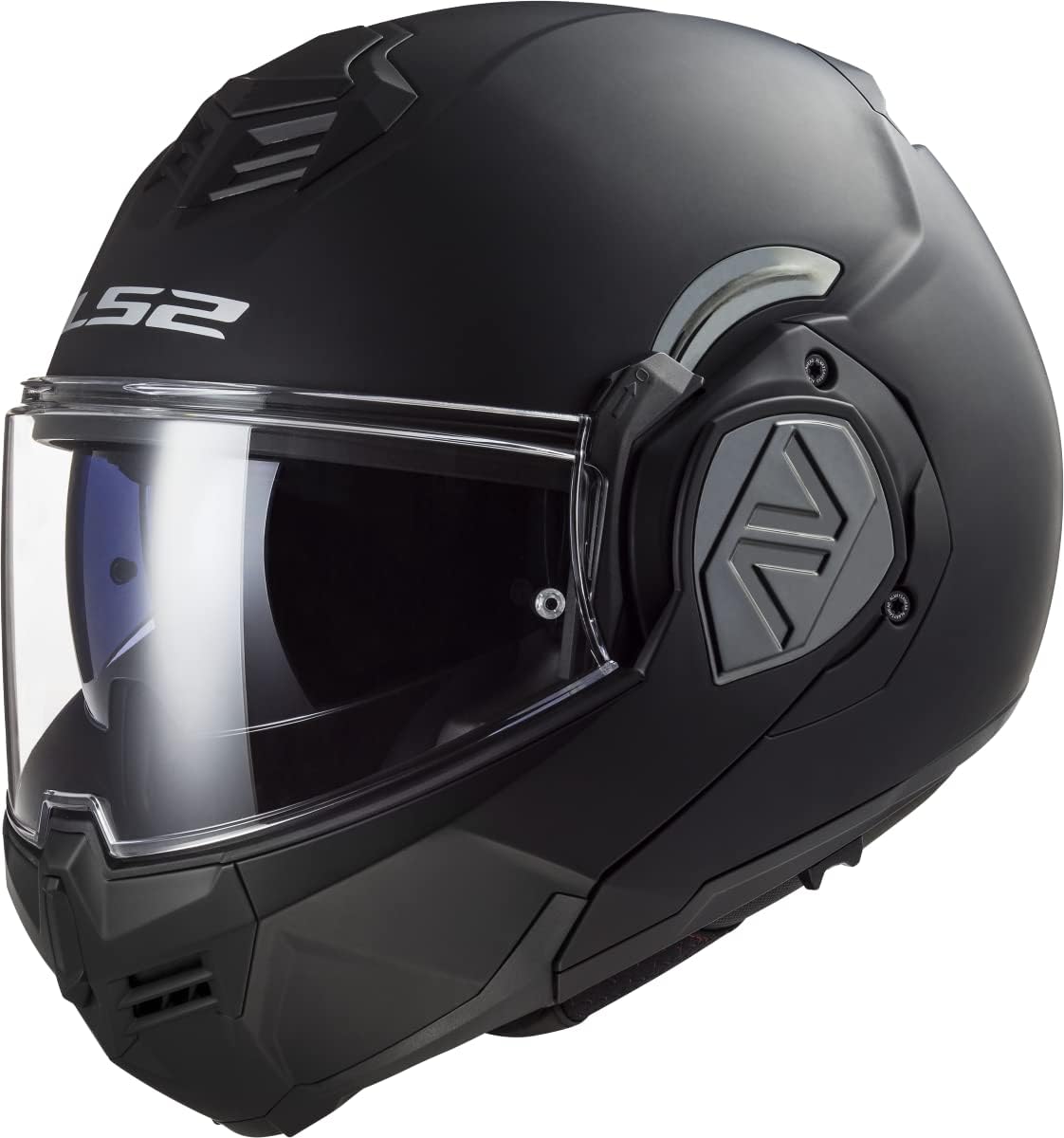 Thumbnail 4 de LS2 FF906 ADVANT Matt Black - Casque modulable Moto ADVANT S