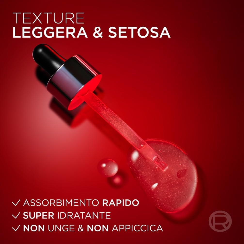 Detalle de L'Oréal Paris Siero Tri-Peptidi Anti-Età Revitalift Laser 50 ml – Idrata, elasticizza e illumina la pelle