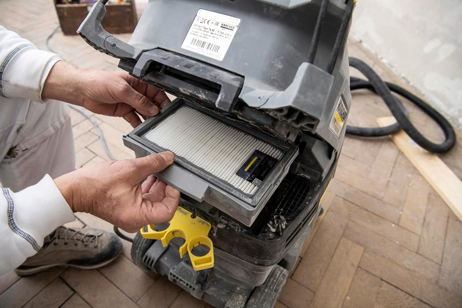 Thumbnail 2 de KÄRCHER NT 30/1 Tact Te M : aspirateur eau et poussières pro 30 l, 1 380 W