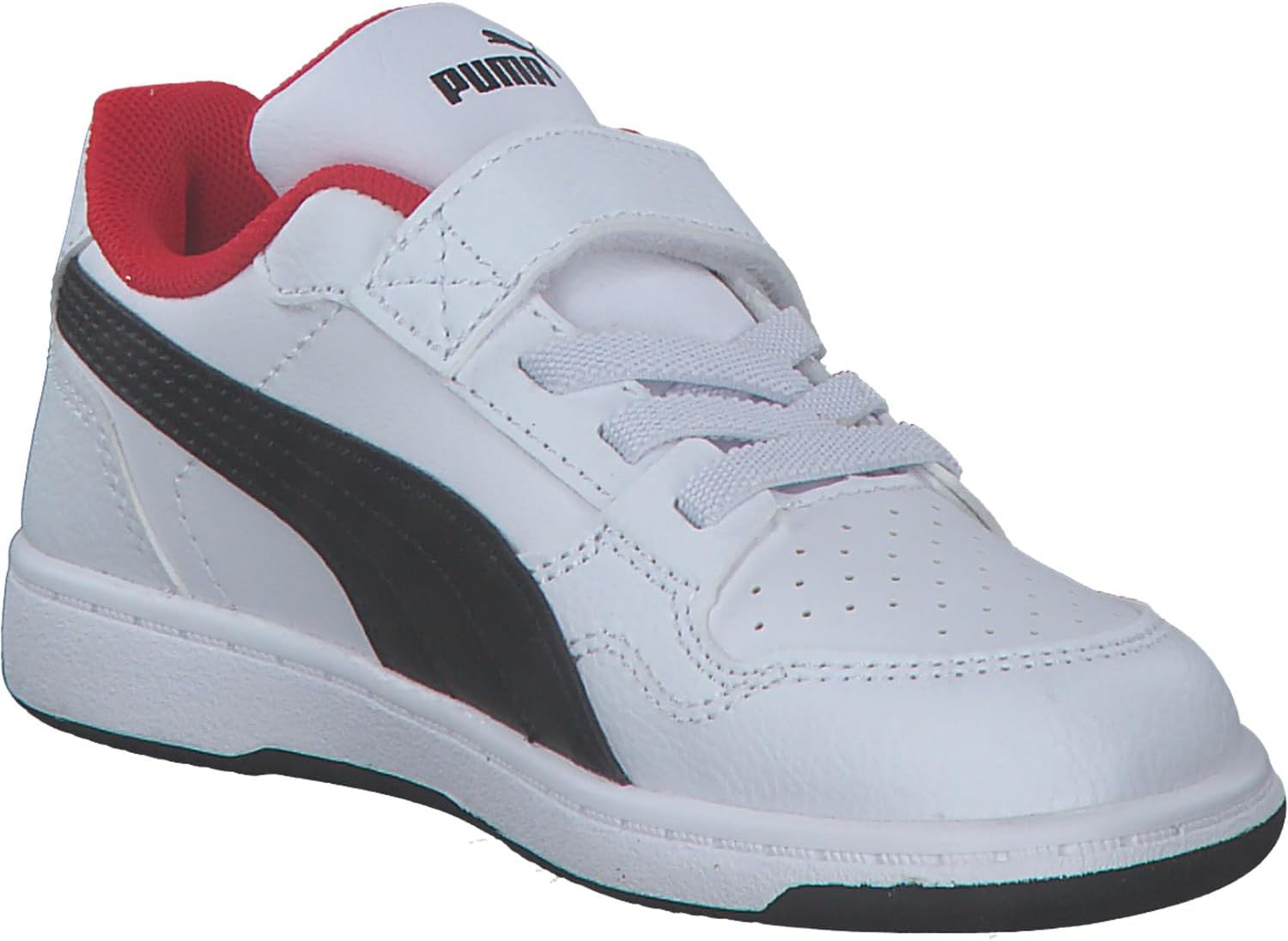 Thumbnail 6 de PUMA Unisex Baby REB-L AC+ INF Sneaker – White/Black, Größe 24 EU