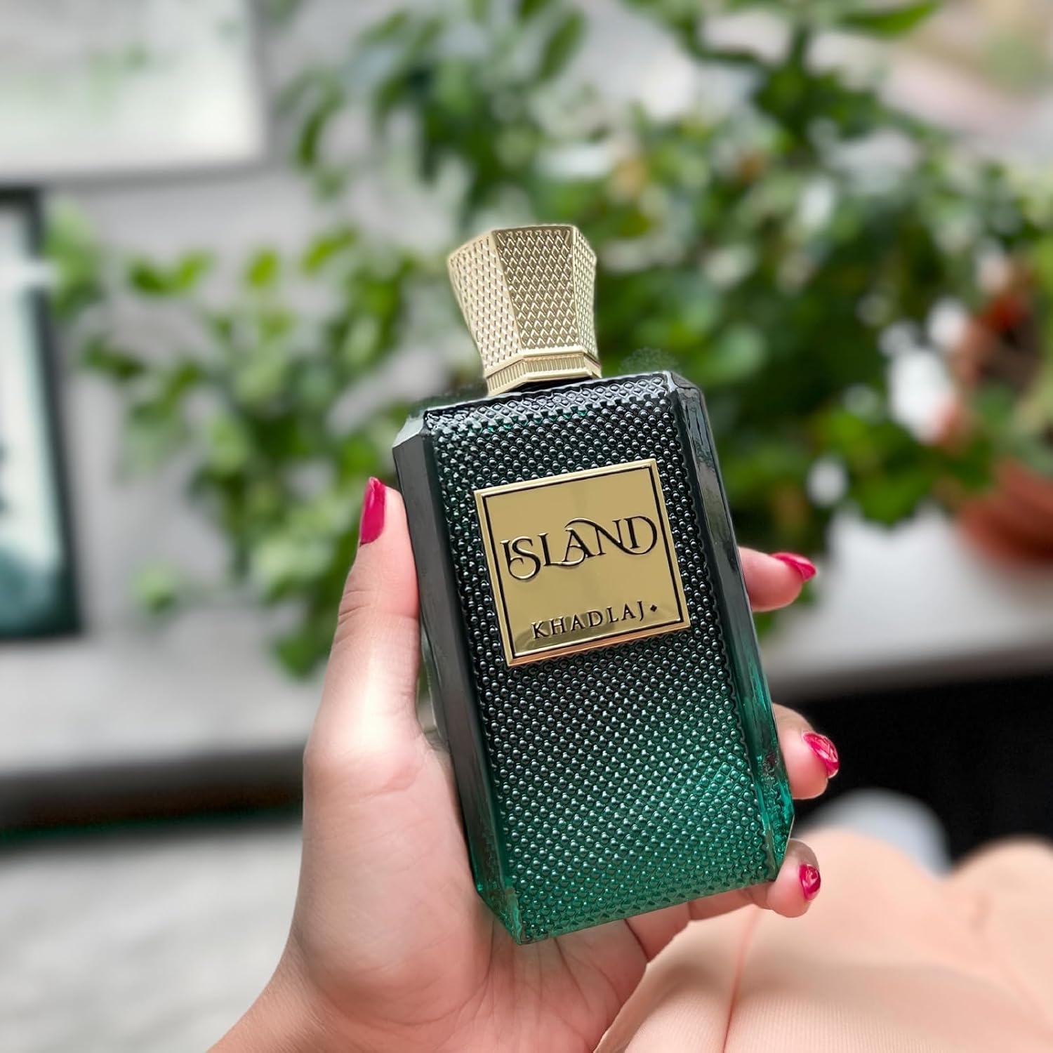 Detalle de Khadlaj KL10025 Island Extrait de Parfum Spray, Unisex Fruity-Oriental Scent