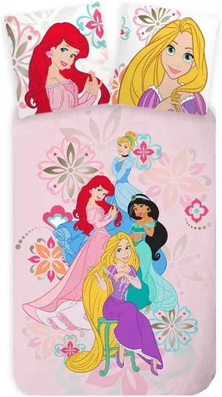 Thumbnail 1 de BrandMac Princesse39-CBQ Disney Princess Baby Duvet Cover, Reversible 100% Cotton