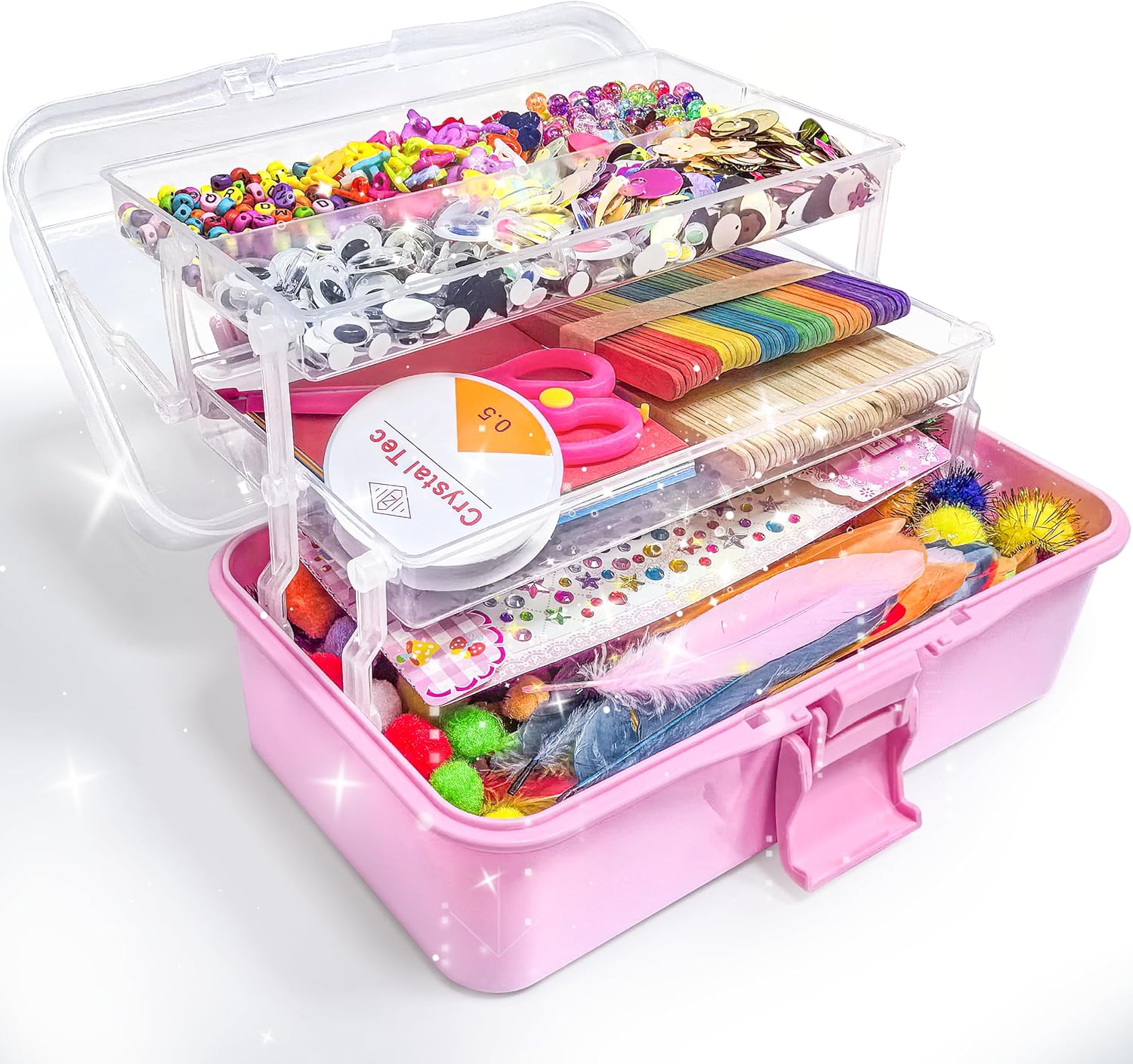 Detalle de LINAYE 3000+ Bastelset Kinder Rosa