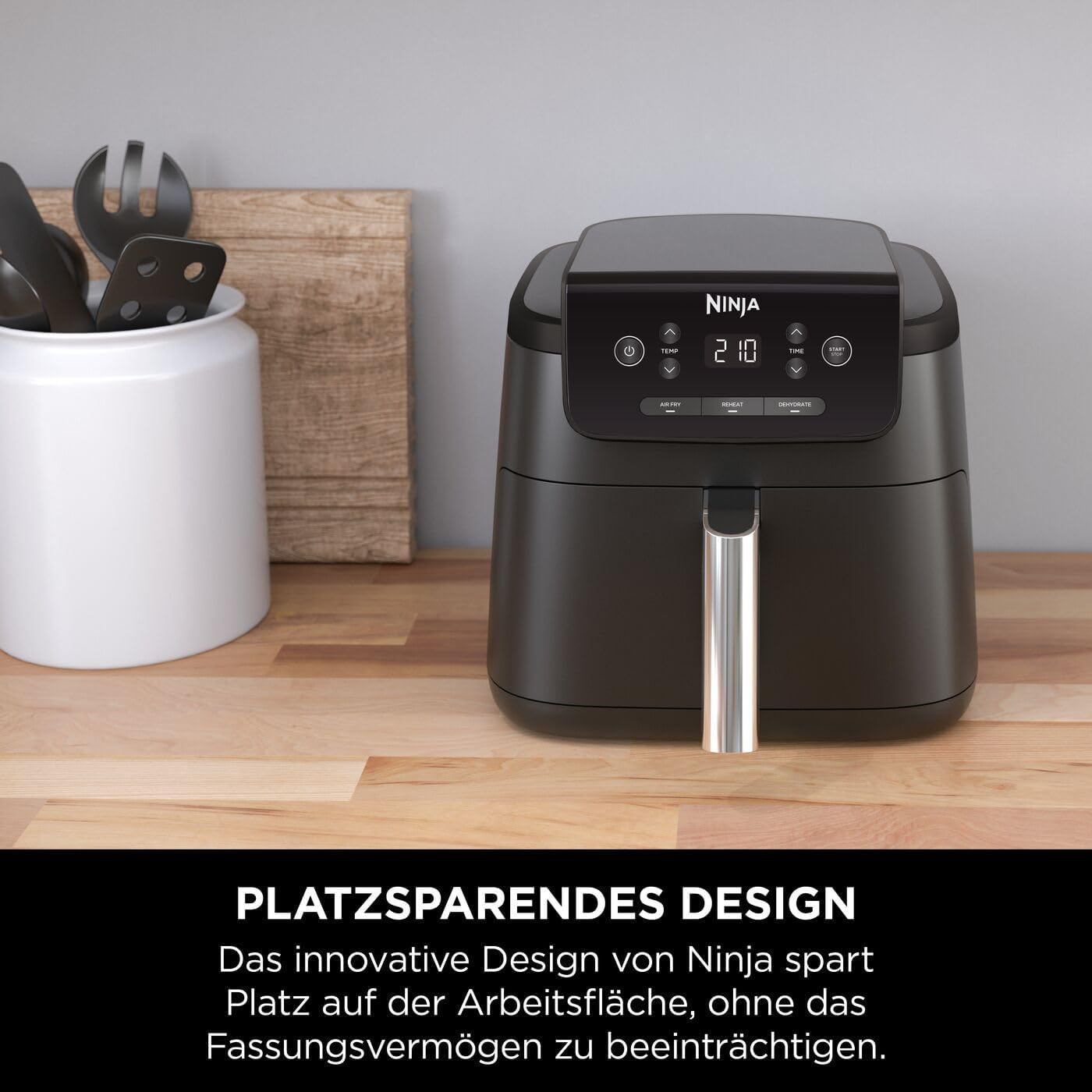 Thumbnail 5 de Ninja Air-Fryer AF110EU (4,7 l) – 3in1 Heißluftfritteuse mit AirCrisp, bis 210 °C