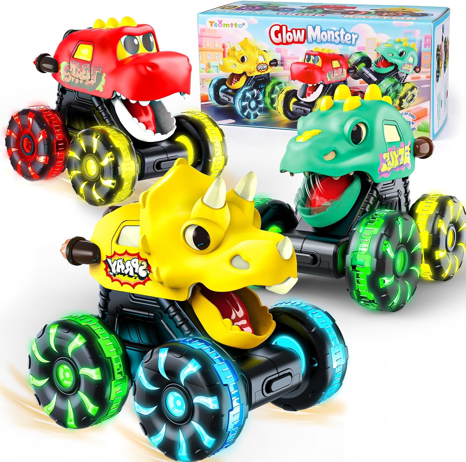 Detalle de Monster Truck Toys for Toddlers 1-3