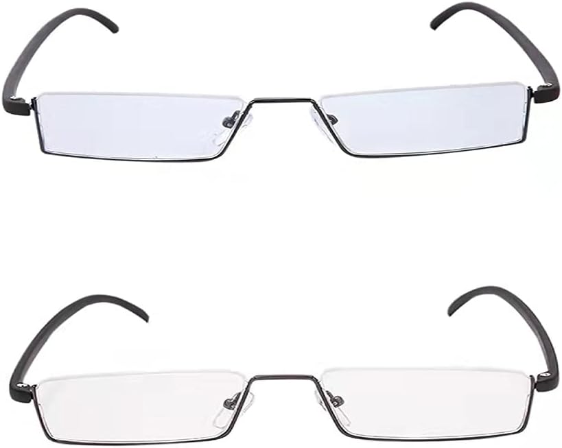 Thumbnail 1 de KoKoBin Lesebrille 2er-Set mit ultraleichtem TR90-Rahmen und Metall-Halbbrille +2.0 (L)